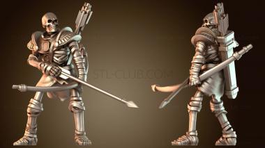 3D модель Скелеты-лучники (STL)