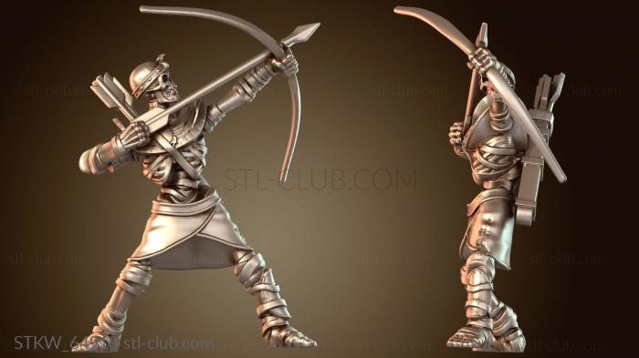 Military Ночь скелетов-лучников