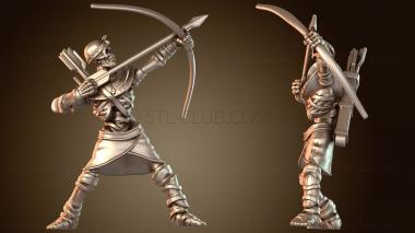 3D модель Ночь скелетов-лучников (STL)