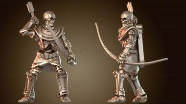 3D модель Скелеты-лучники Быстрые (STL)