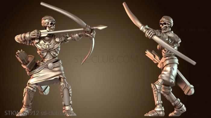 Military Скелеты-лучники молчат