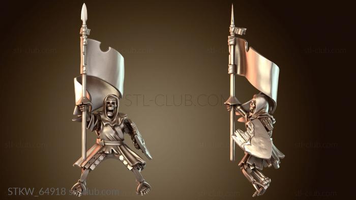 Military СКЕЛЕТ БАННЕРМЕН