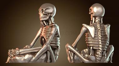 3D модель Подсвечник скелетон KVEL (STL)