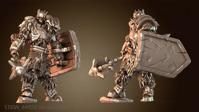 Military Щит демона-скелета-боца