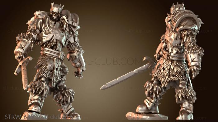 Military Меч Демона Скелета-Боца