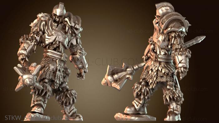 Military Шлем-булава скелета-бойца