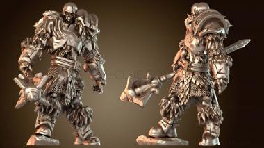 3D модель Булава скелета-бойца (STL)