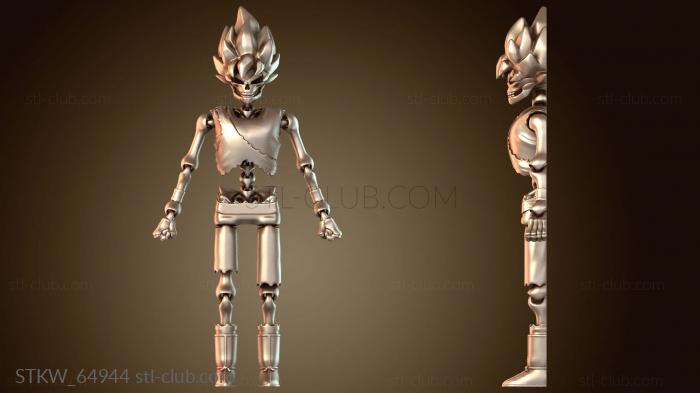 Military Скелет Гоку