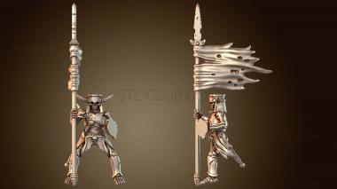 3D модель Скелет-ордоносец-всадник (STL)