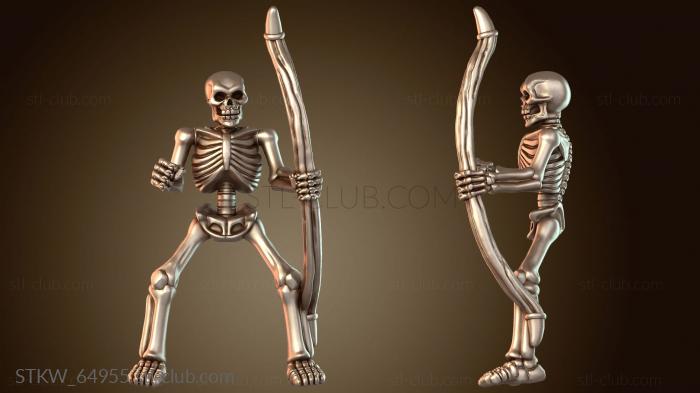 Military Скелет Орды Всадников Всадник Отважный