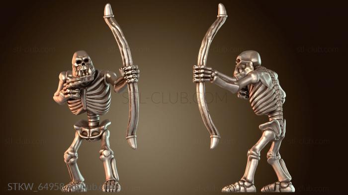 Military Лучник орков-скелетов