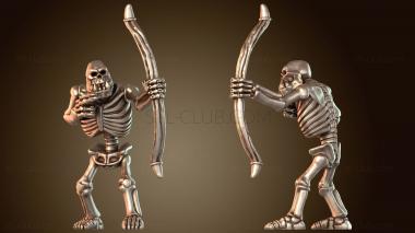 3D модель Лучник орков-скелетов (STL)