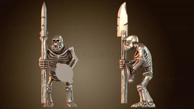 3D модель Копье орков орды скелетов (STL)