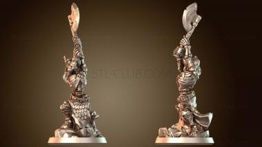 3D модель Скелет-рыцарь (STL)