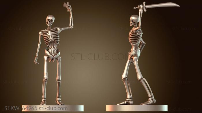 Military Скелет Мистик