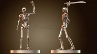 3D модель Скелет Мистик (STL)