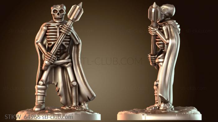 Military Отверстие для булавы скелета