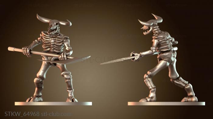 Military Скелет Минотавра Дире