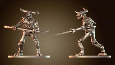 3D модель Скелет Минотавра Дире (STL)