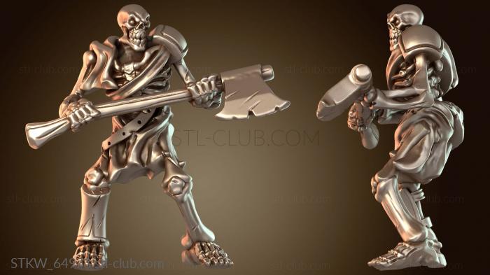 Military Скелетон мультикит Грим