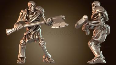 3D модель Скелетон мультикит Грим (STL)