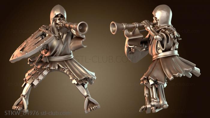 Military СКЕЛЕТ-МУЗЫКАНТ