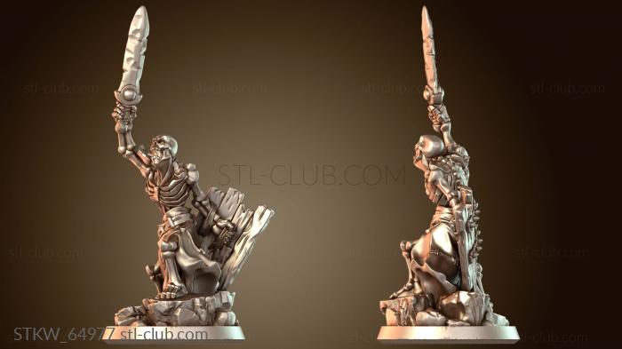 Military Скелет некротический