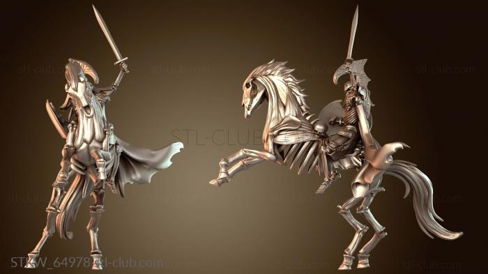 Military Скелет на лошади