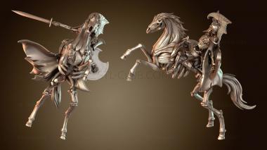 3D модель Скелет на лошади Босс (STL)