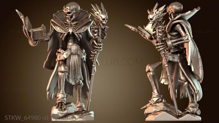 Military Книга Скелета Орка Чернокнижника