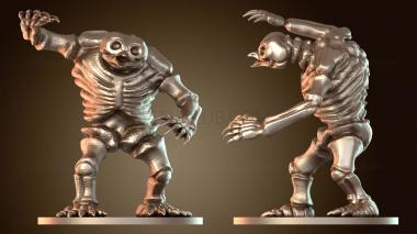 3D модель Скелет совомедведя (STL)