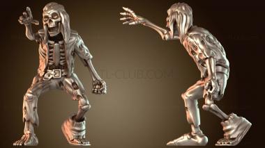 3D модель Скелет-крестьянин (STL)