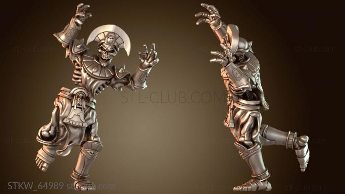 Military Скелет усмехается