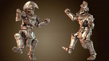 3D модель Скелет Беспокойный (STL)