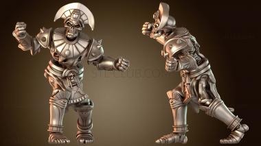 3D модель Скелет-тихий следопыт (STL)