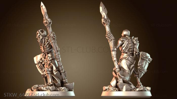 Military Скелетное копье