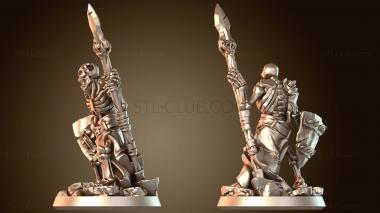 3D модель Скелетное копье (STL)