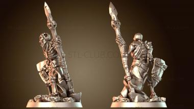 3D модель Скелетное копье (STL)