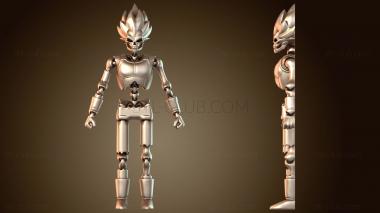 3D модель Скелет Вегета (STL)