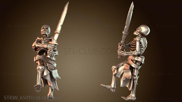 Military Скелет-воин Смелый