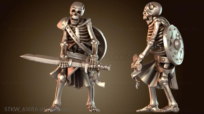 Military МЕЧ СКЕЛЕТА-ВОИНА