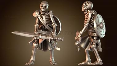 3D модель МЕЧ СКЕЛЕТА-ВОИНА (STL)