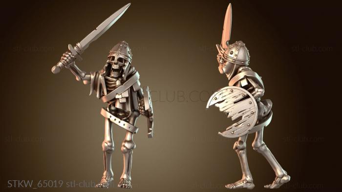 Military МЕЧ СКЕЛЕТА-ВОИНА Безжалостный