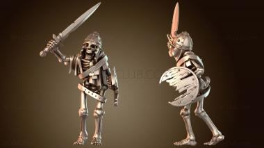 3D модель МЕЧ СКЕЛЕТА-ВОИНА Безжалостный (STL)