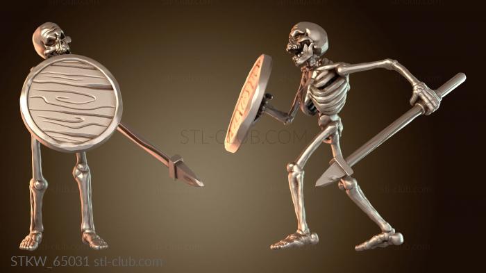 Military Скелеты-воины-нежить