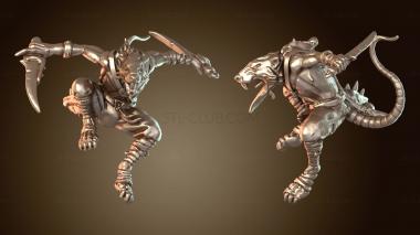 3D модель Крыса-коготь Скиттера Шэнка (STL)