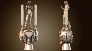 3D модель Эскадрилья Череп Стерлинг Реклесс (STL)