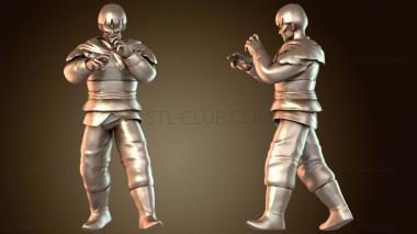 3D модель Небесный Дракон и Капитан Желтый (STL)