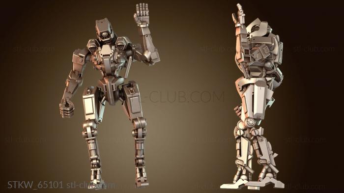 Military Стоящий дроид Слепинир