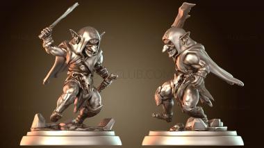 3D модель Маленький Гоблин Злобный (STL)